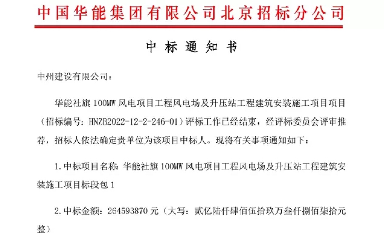 開局即決戰(zhàn) 起步即沖刺——中州建設(shè)有限公司新年中標工作開門紅！